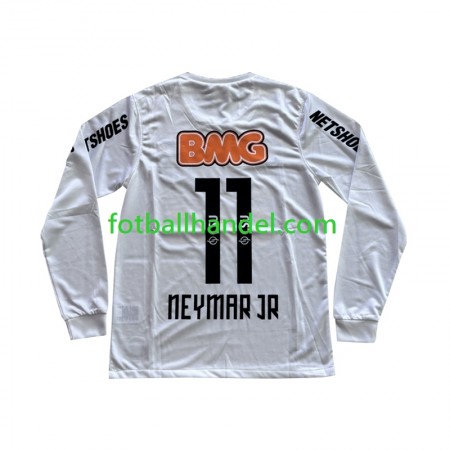 Herre Fotballdrakter Santos FC Neymar JR 11 Hjemme Retro 2011-2012 Langermet
